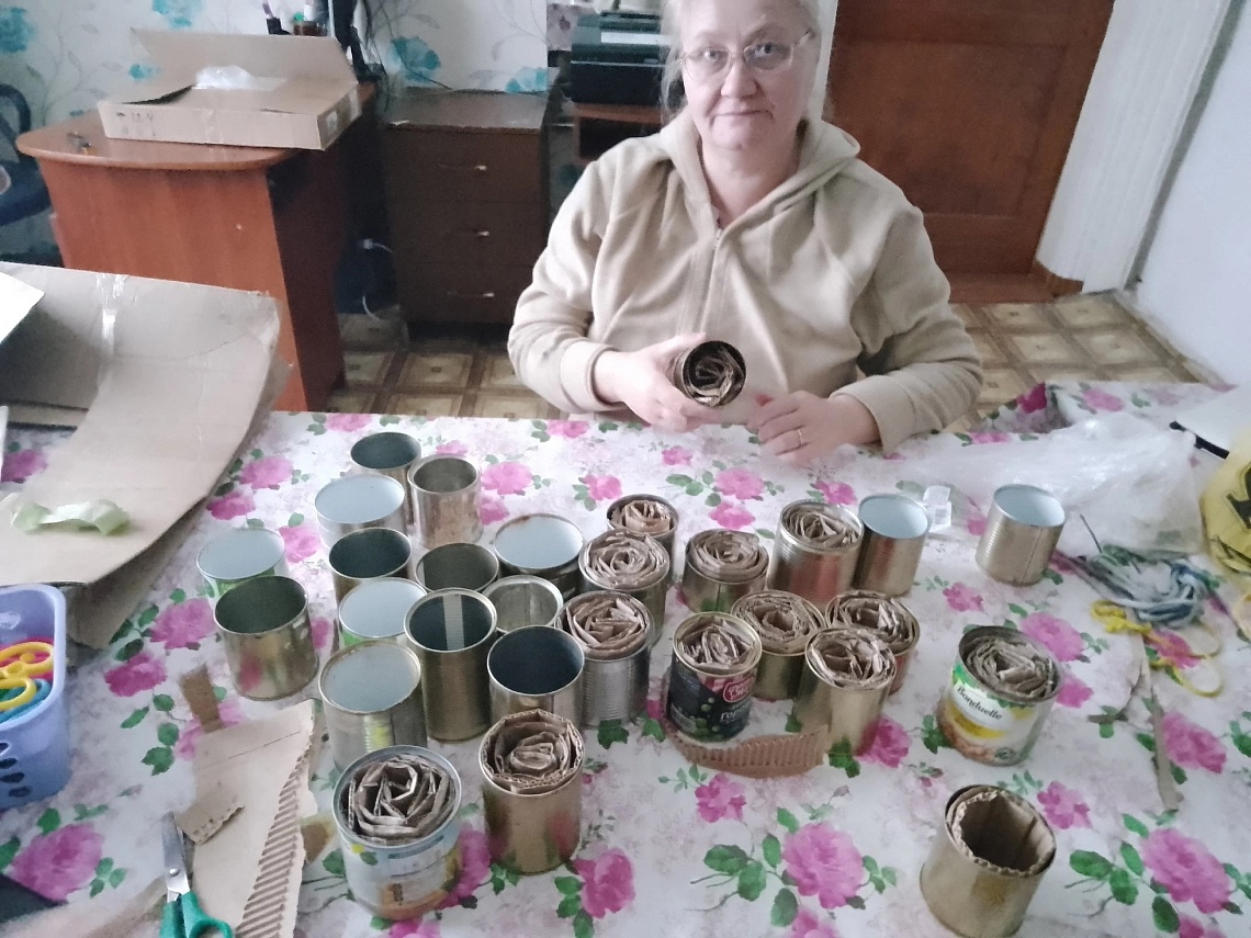 "Блиндажная свеча"